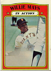 1972 Topps Baseball Cards      050      Willie Mays IA